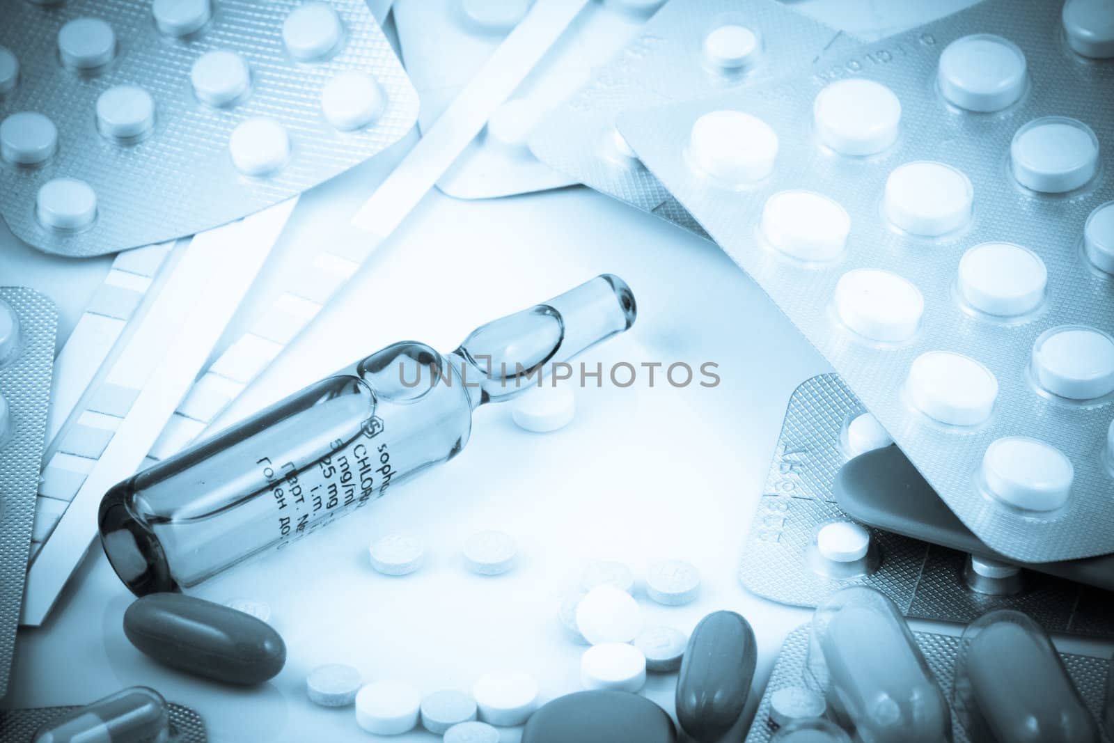 Packs of pills