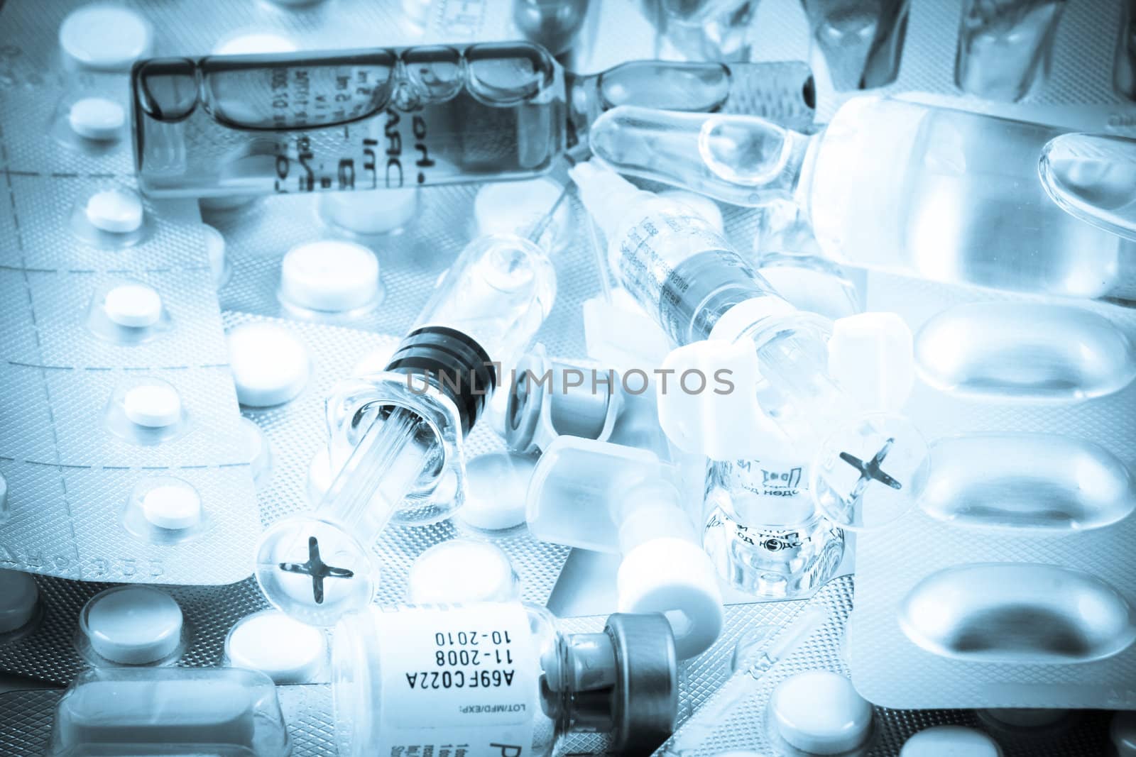 Packs of pills