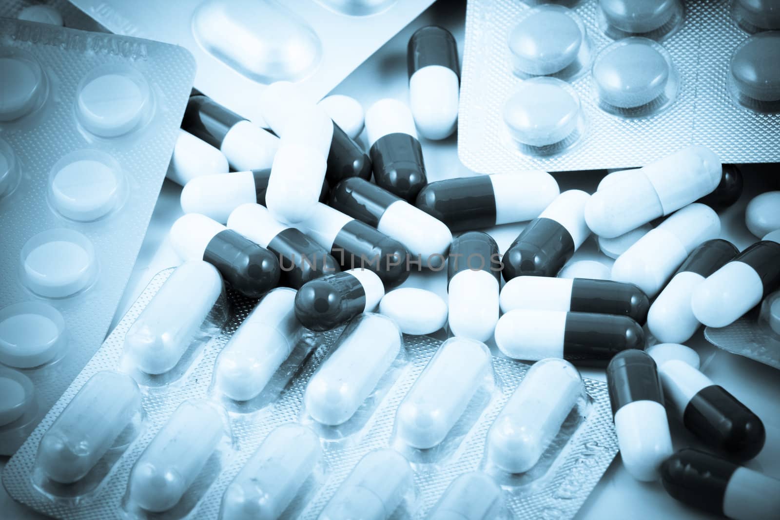 Packs of pills