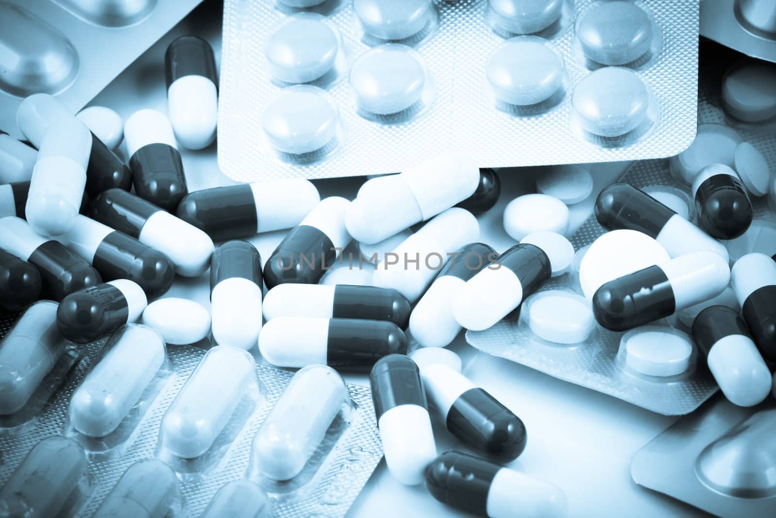 Packs of pills