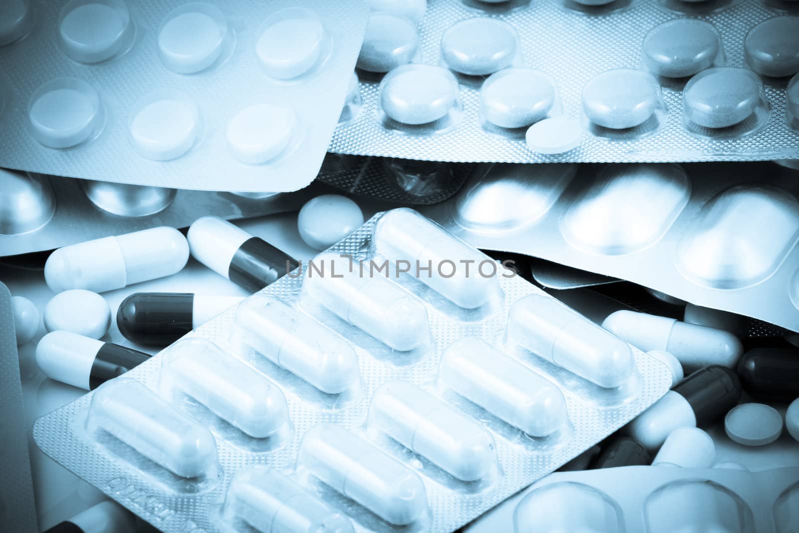 Packs of pills