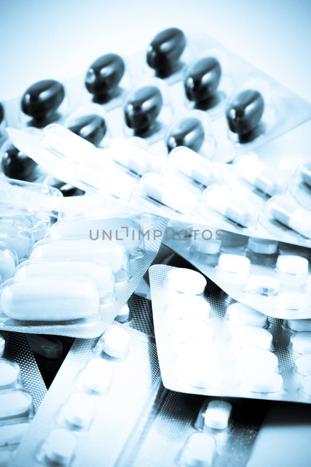 Packs of pills