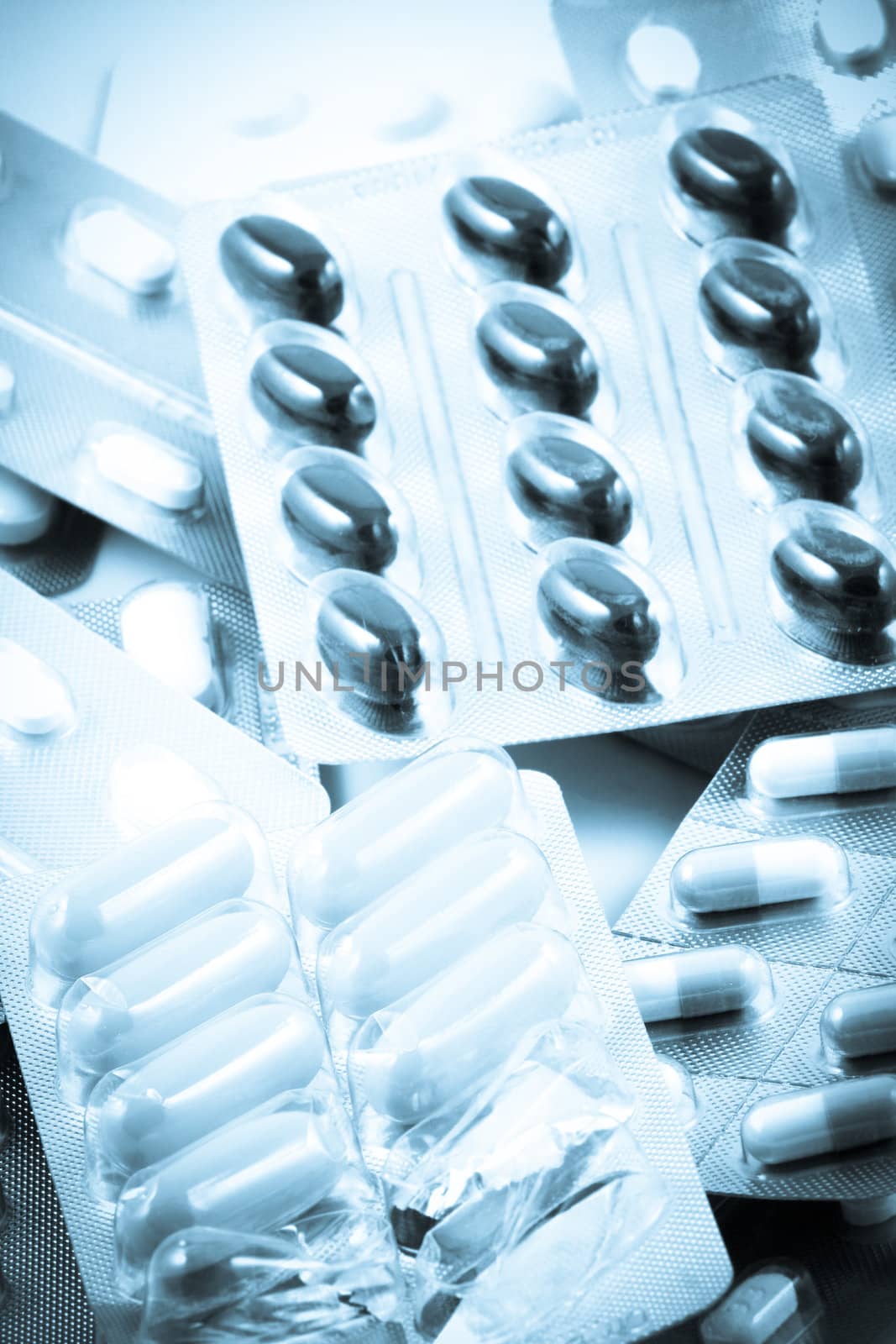Packs of pills