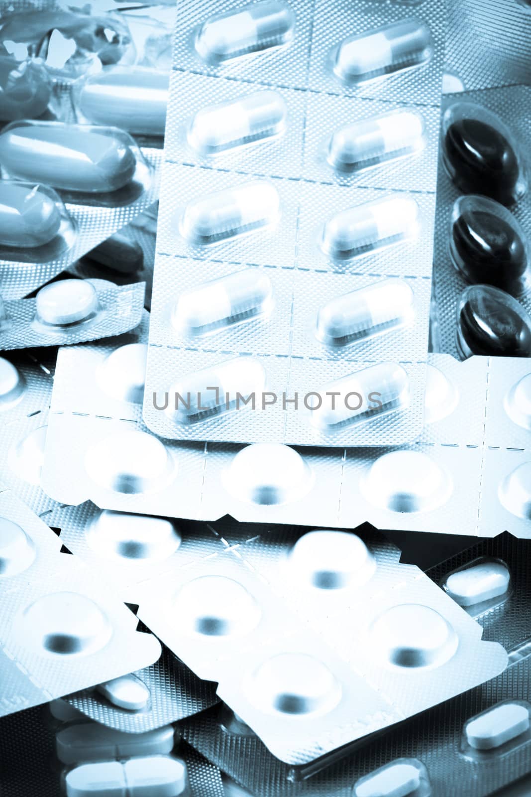 Packs of pills
