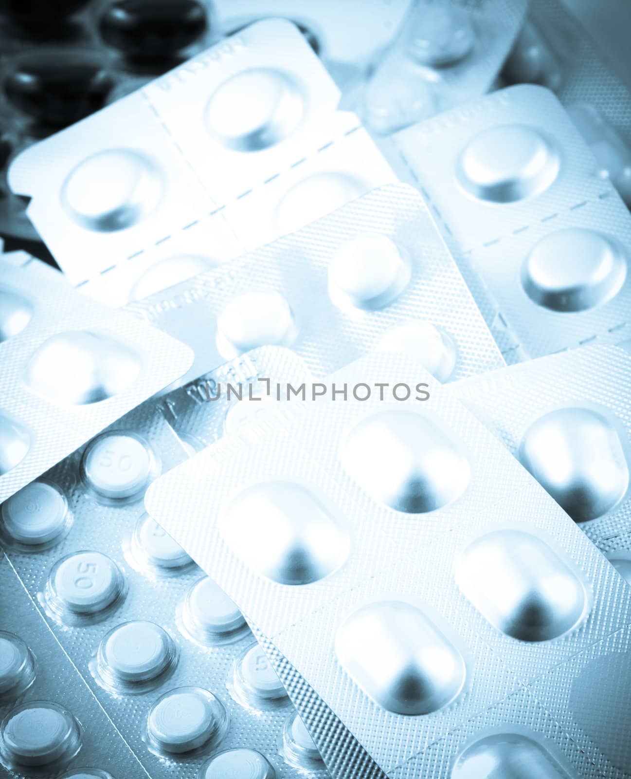 Packs of pills