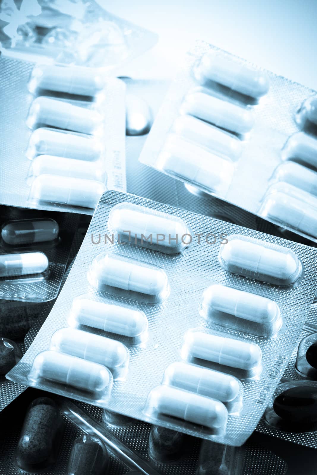 Packs of pills