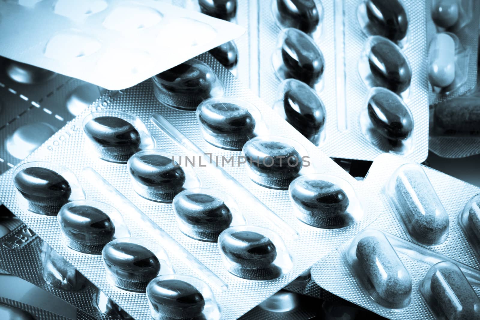Packs of pills