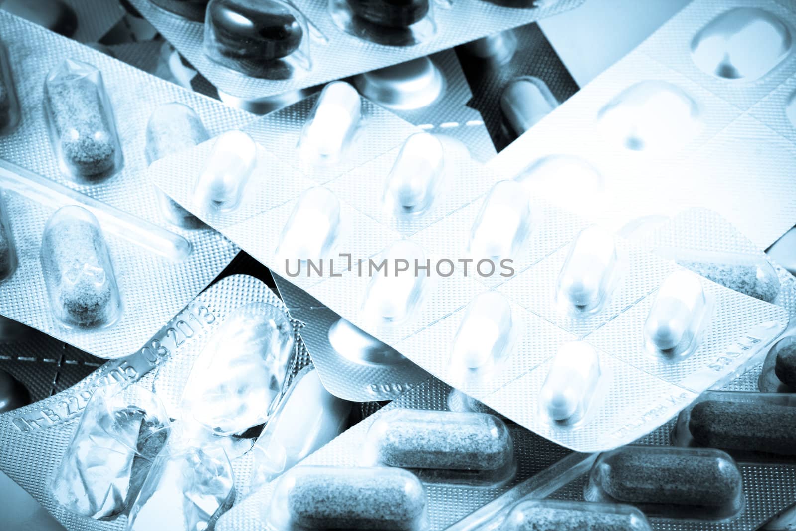 Packs of pills