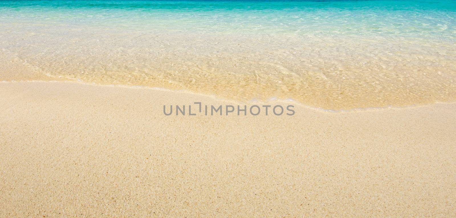 sand of beach tropical sea