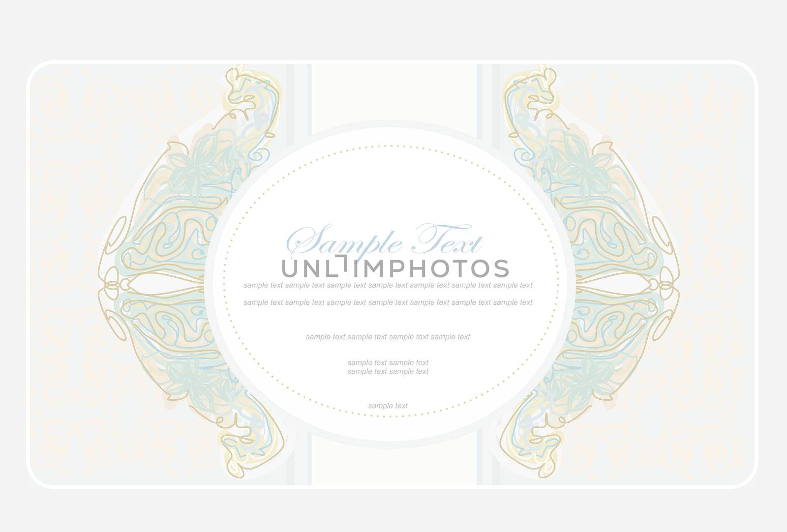 elegant vintage frame