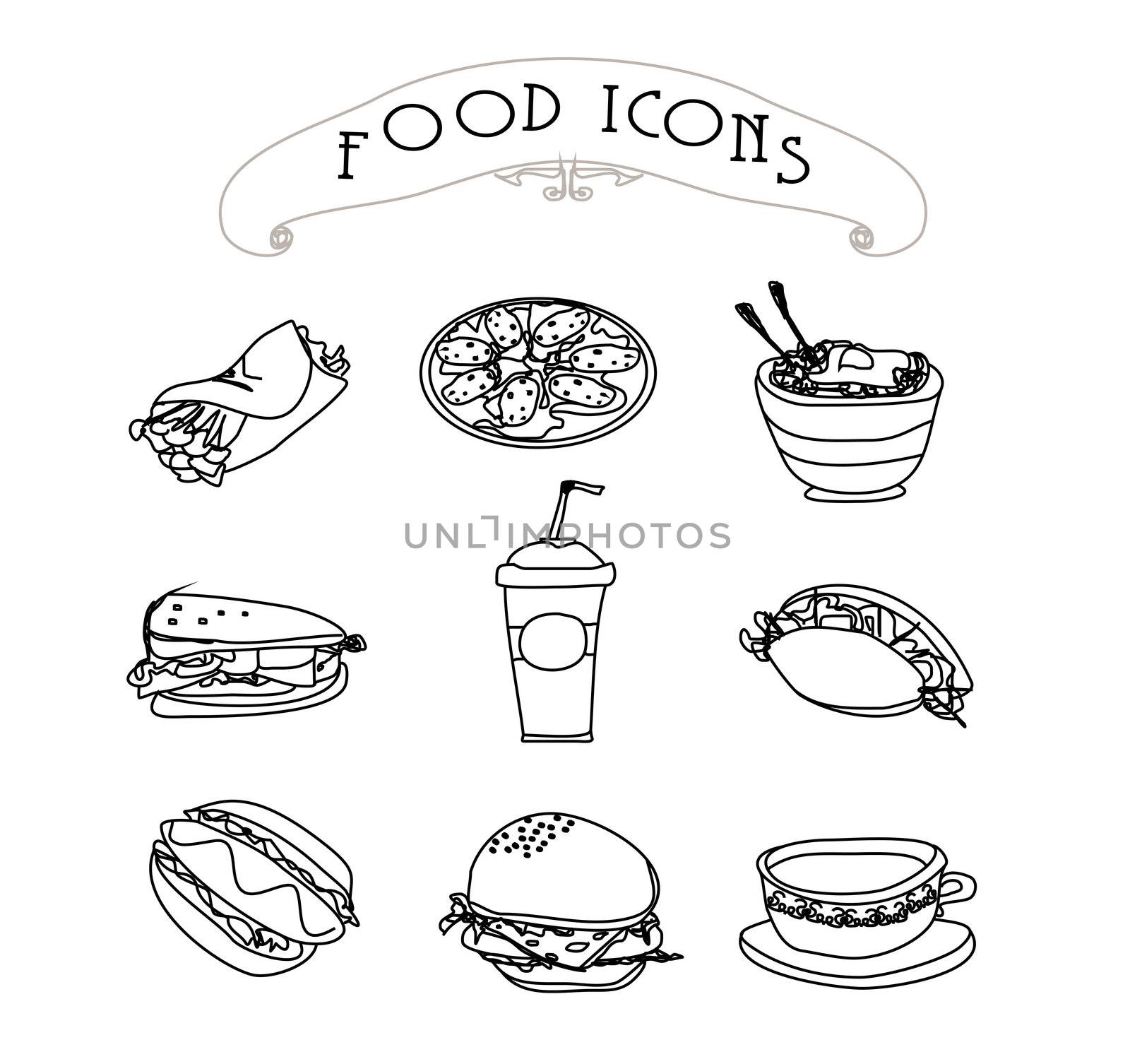 fast food set