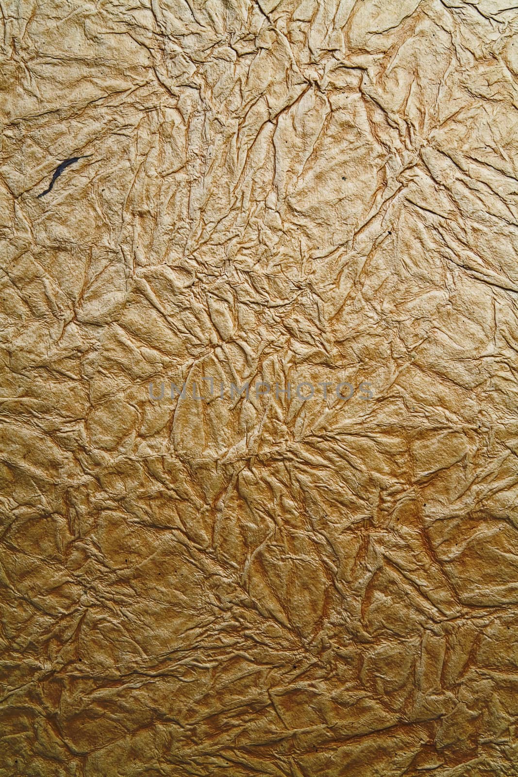 Old crushed paper as artistic background