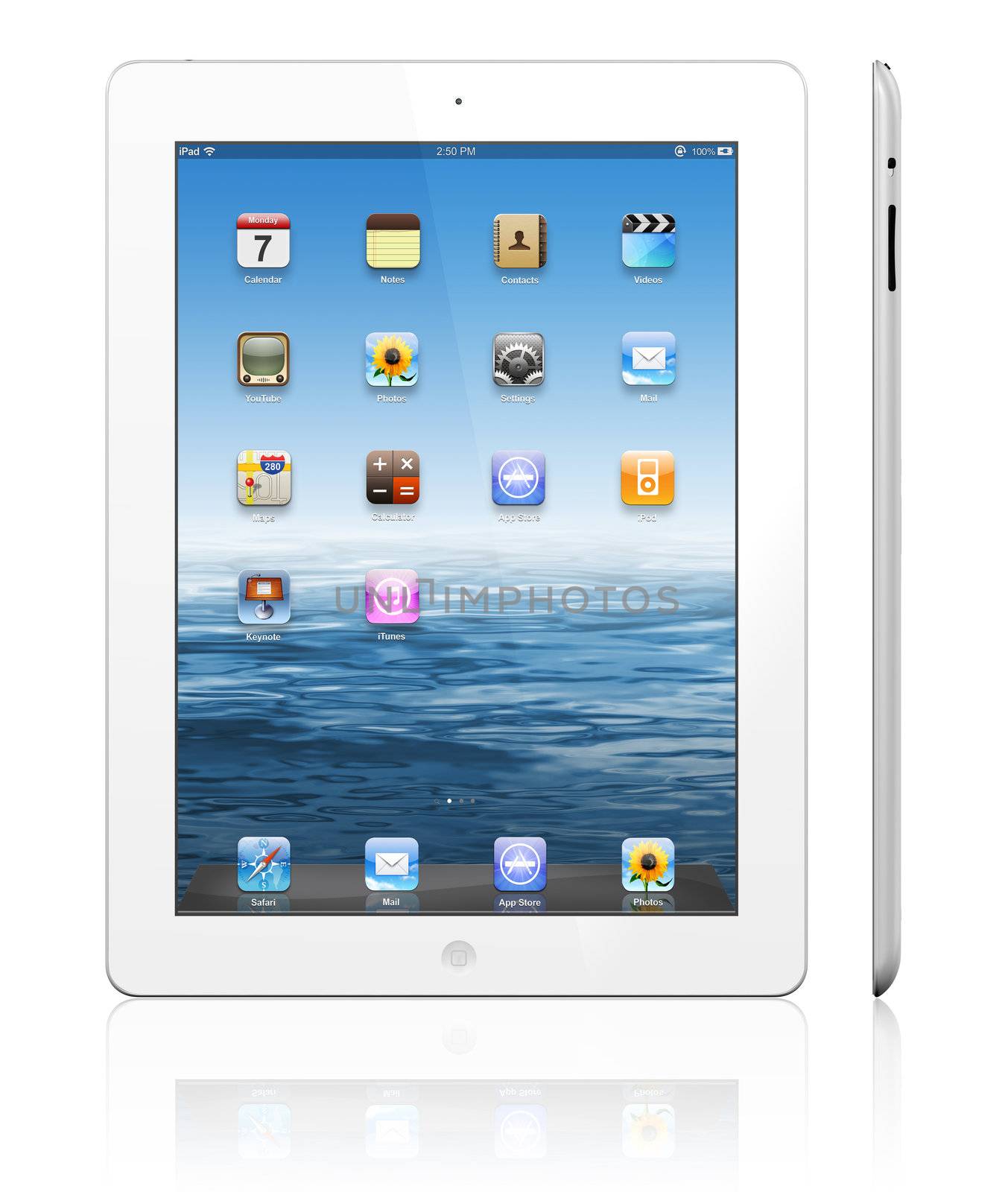 Apple iPad 3 white by manaemedia