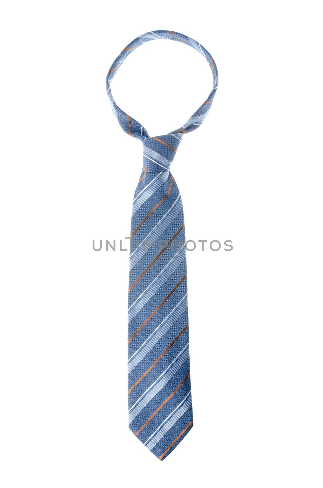 Tie isolated on white background.