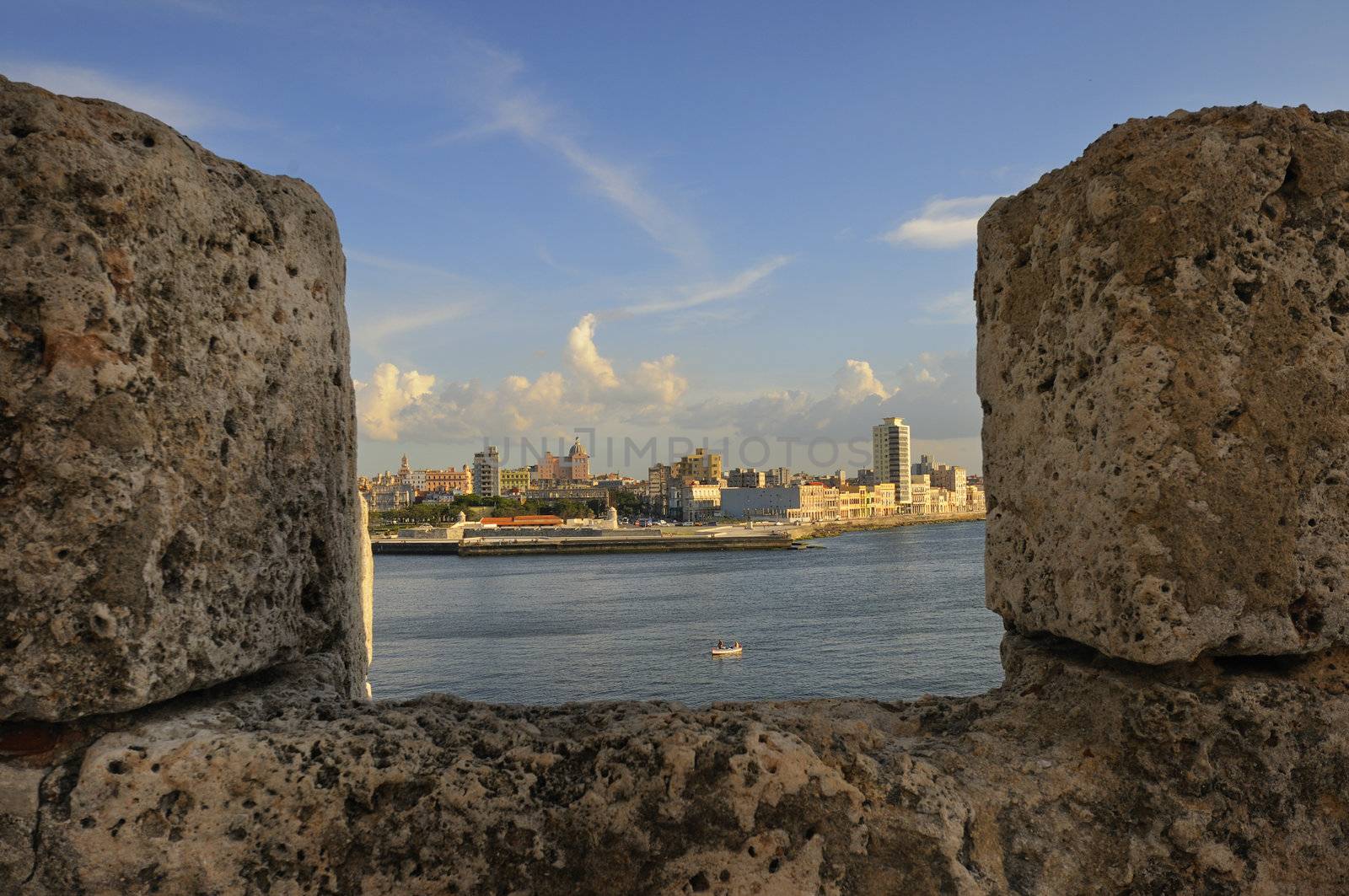 Havana view from spanish fortress by rgbspace