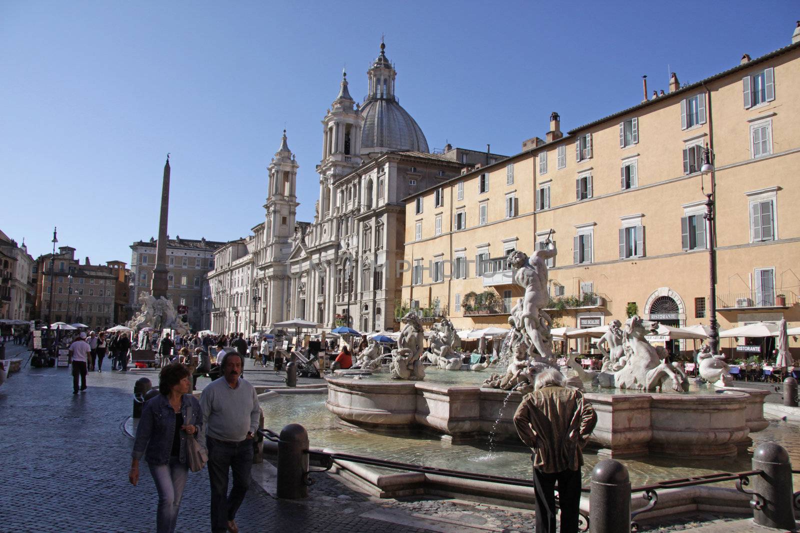 Piazza Navona Fountains
 by ca2hill