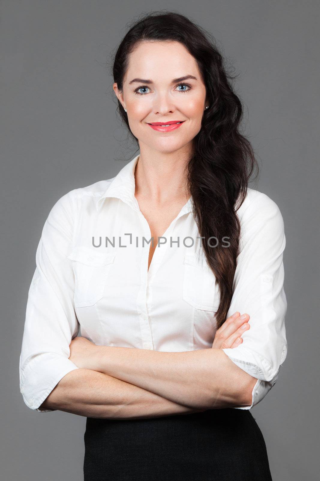 Portrait of beautiful business woman by Jaykayl