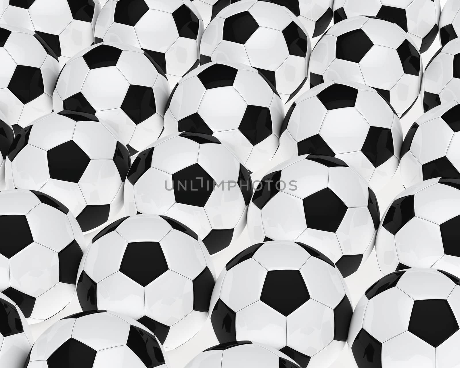 many soccer footballs be in a series