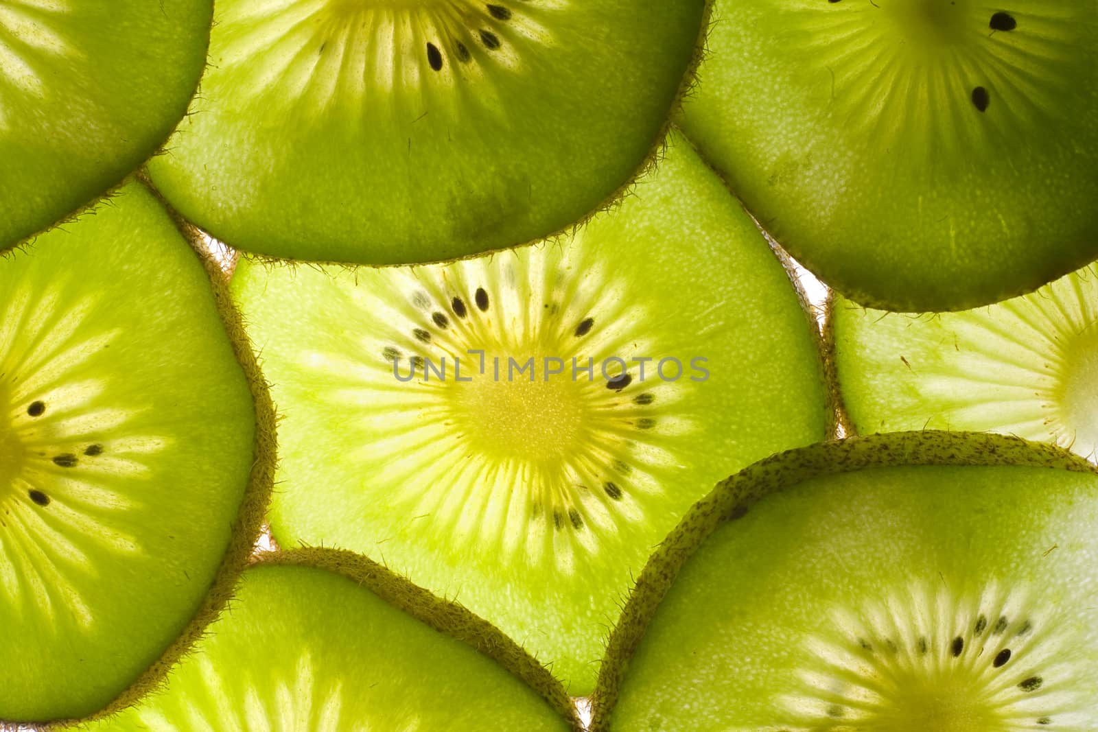 Fresh kiwi background by Elisanth