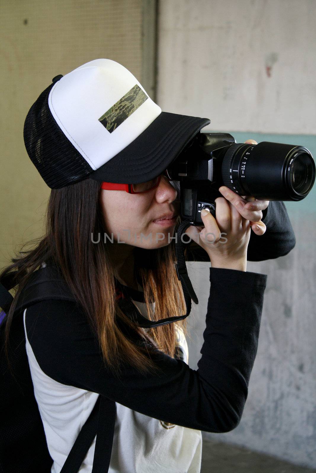 Female photographer