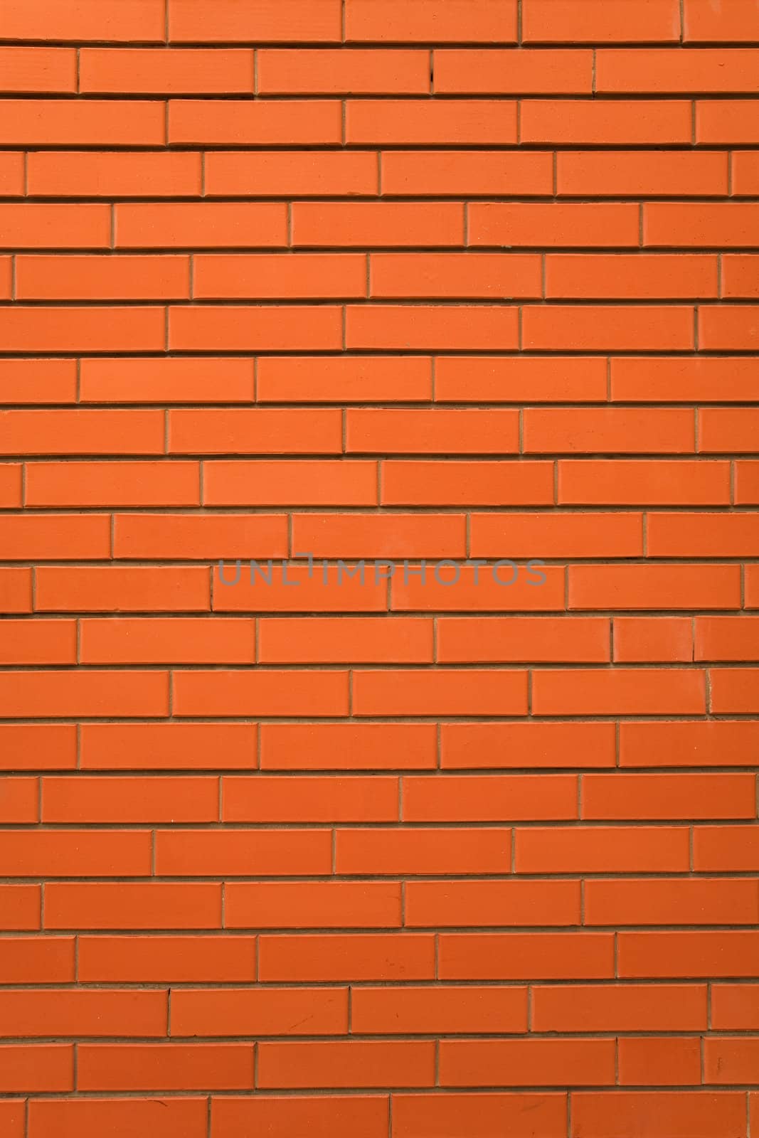 Red modern brick background 