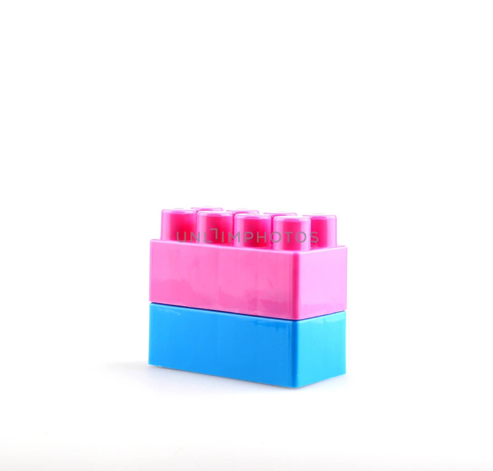 Plastic building blocks