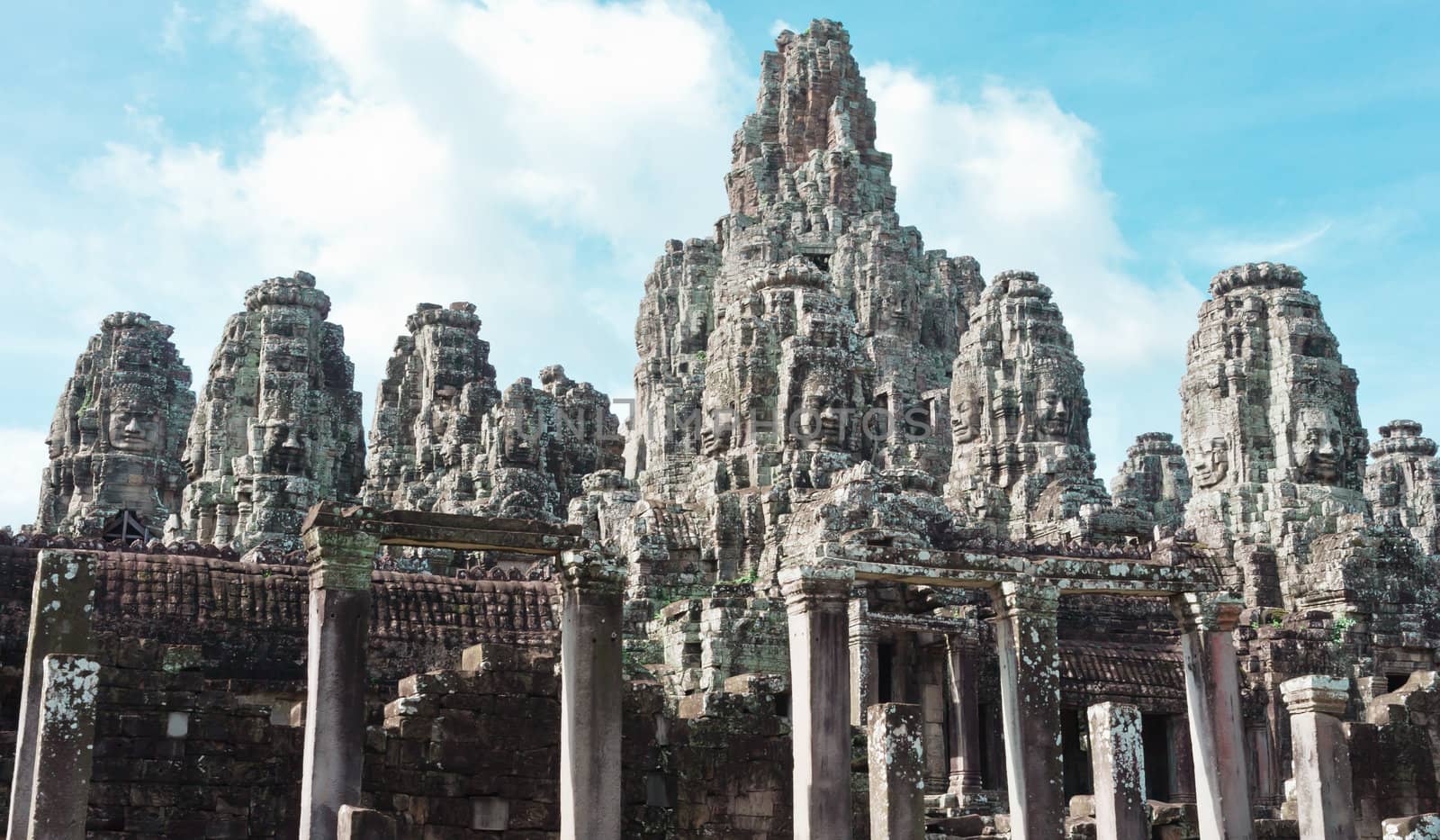 Bayon Temple - Angkor Area by photoroman