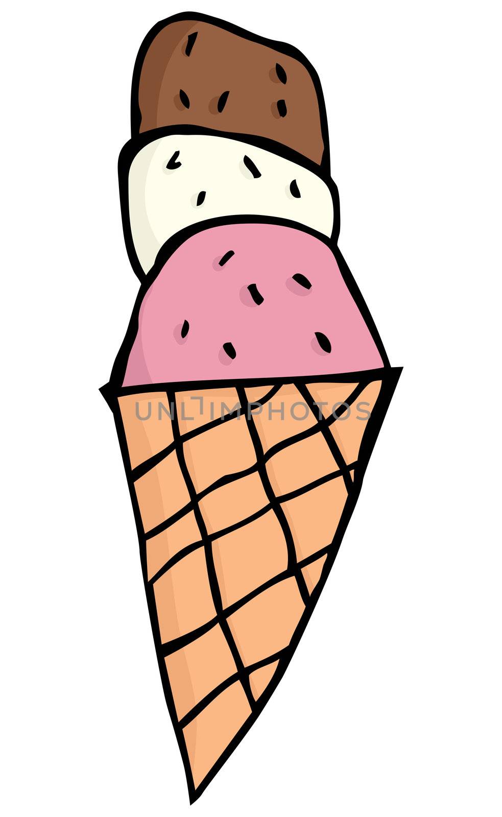 Ice Cream Cone by TheBlackRhino