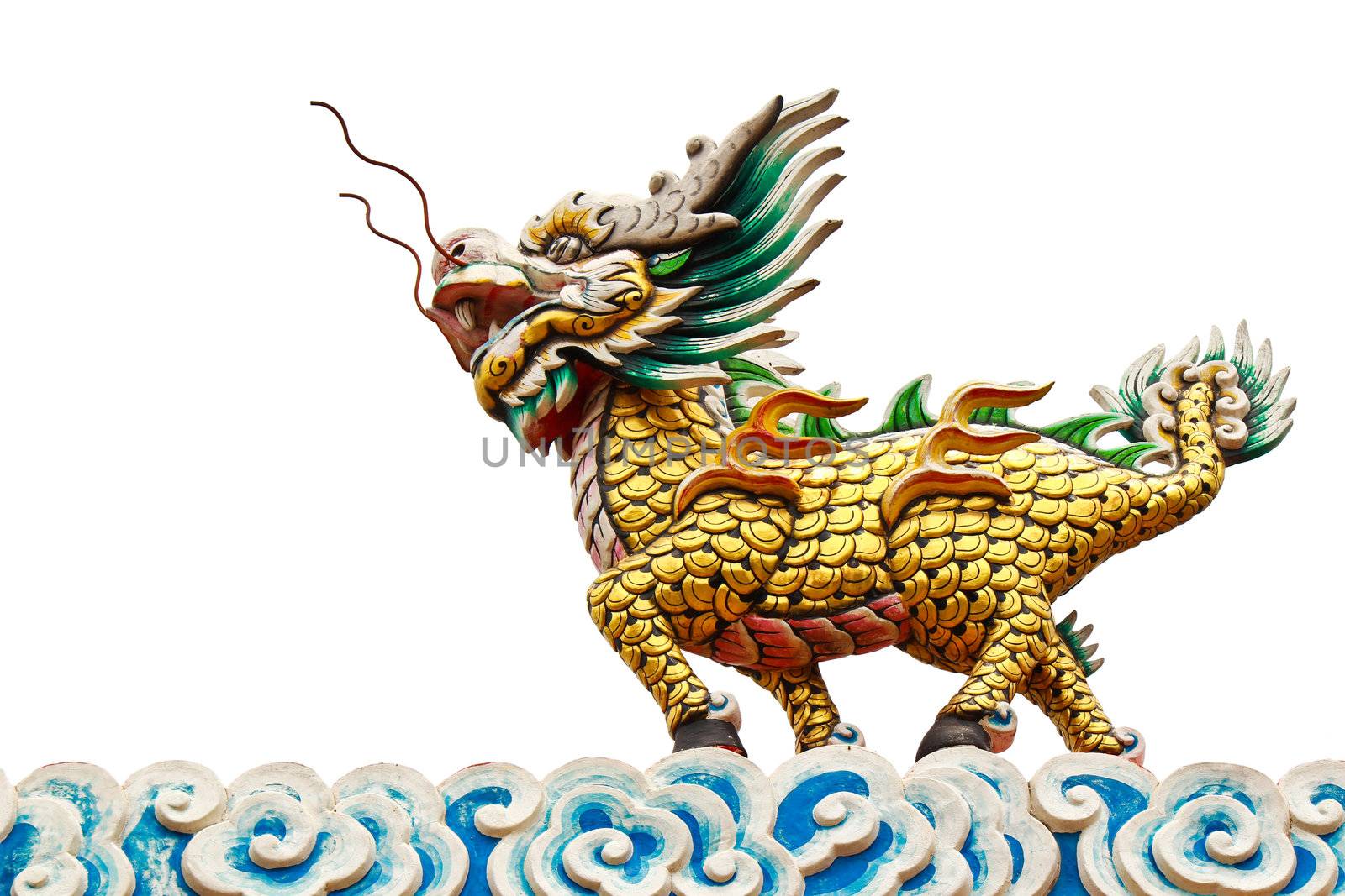 Chinese style dragon statue by bajita111122