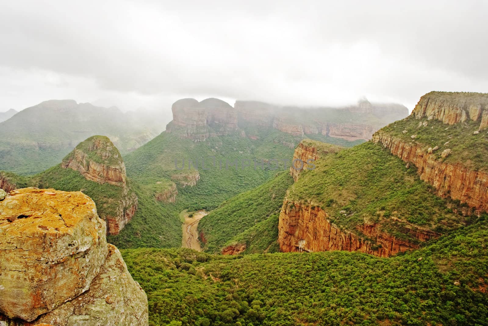 The Blyde River Canyon in Mpumalanga South Africa
