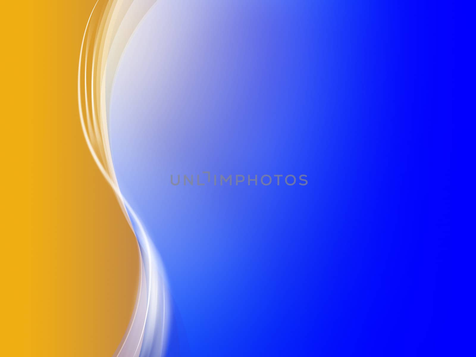 Abstract orange blue background by cristiaciobanu