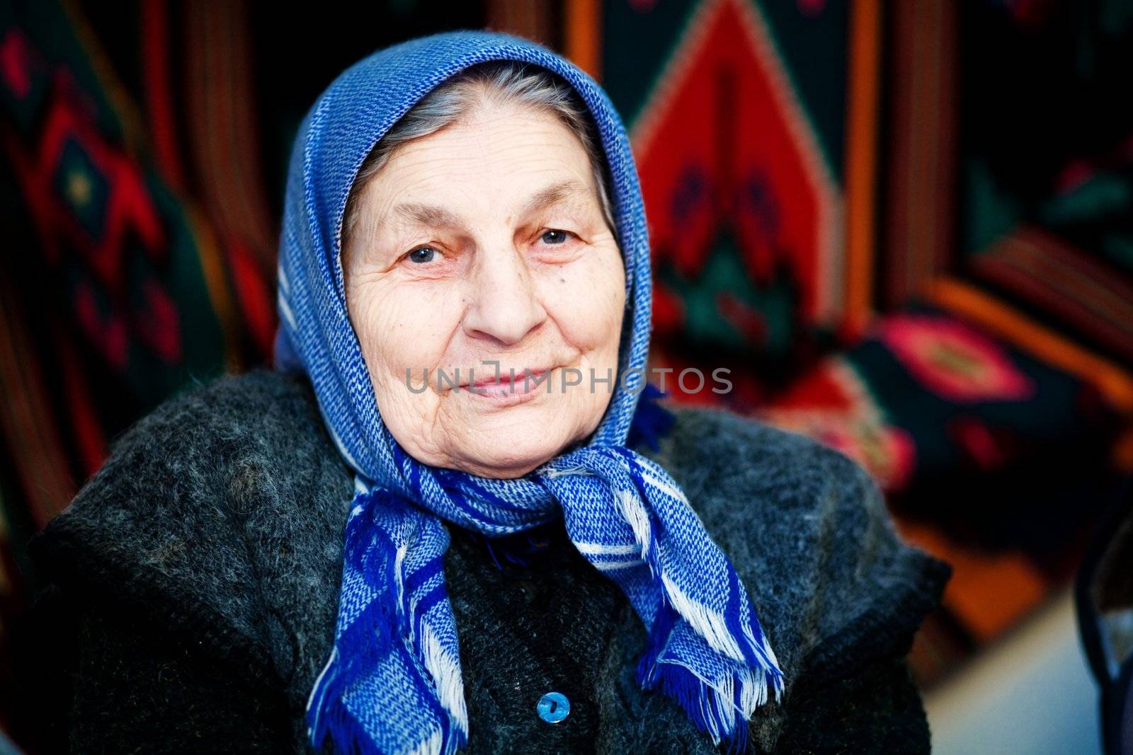 An image of a portrait of a grandmother