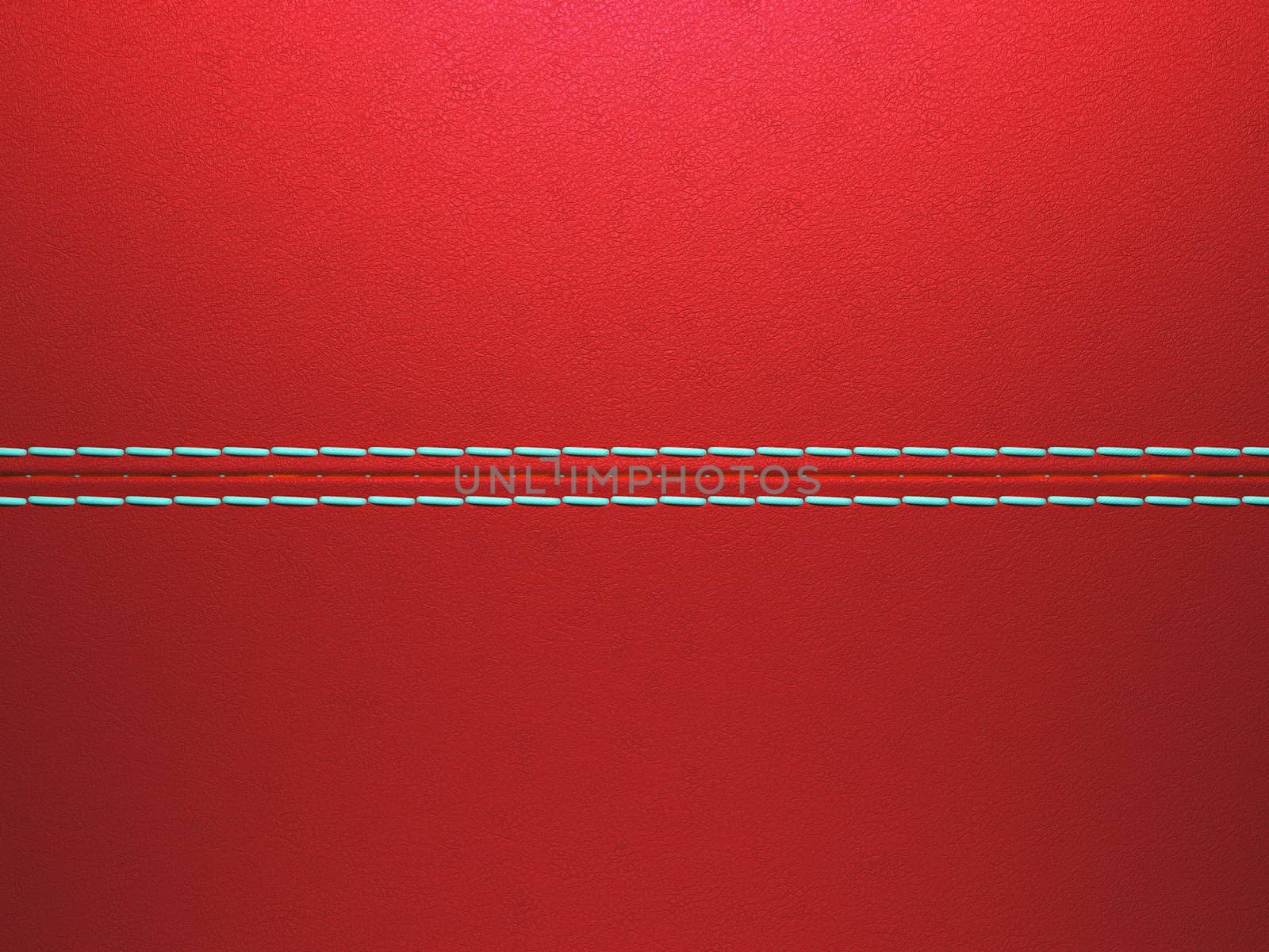 Red luxury stitched leather background. Large resolution