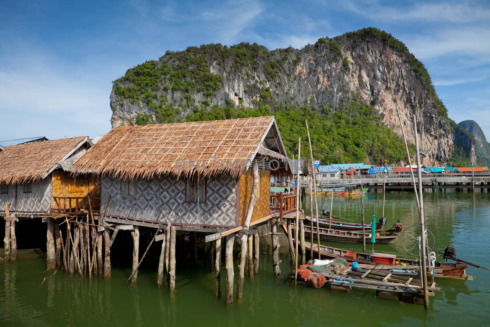 Fishermen's Village, on the Coast of Thailand