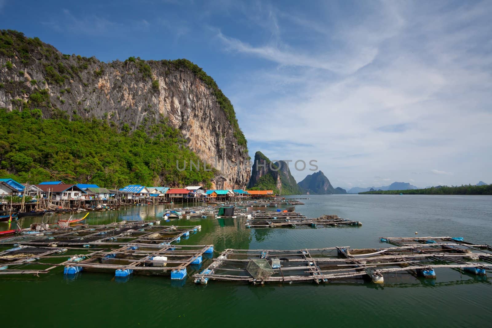 Fishermen's Village, on the Coast of Thailand