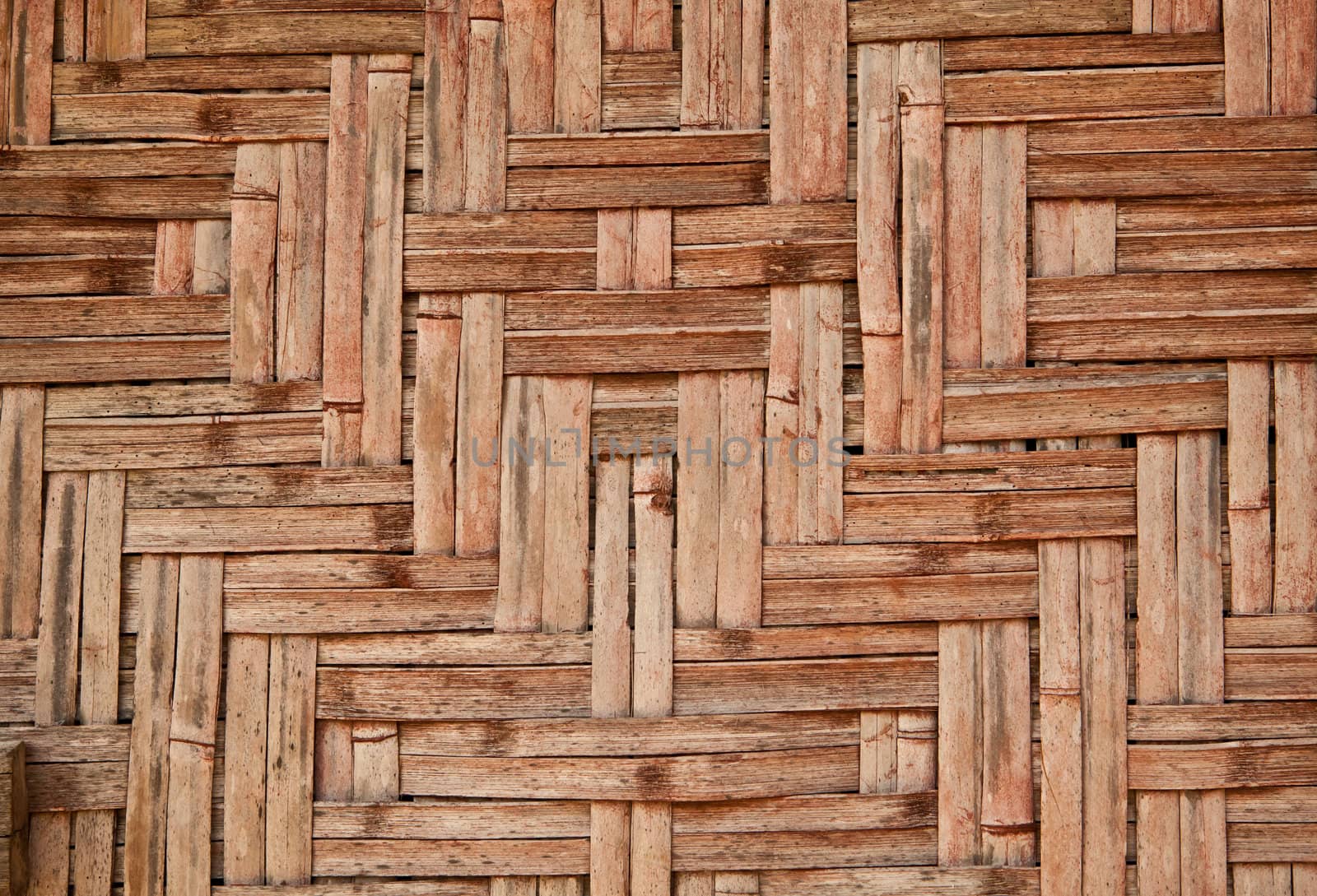 Wicker old wood texture pattern as background