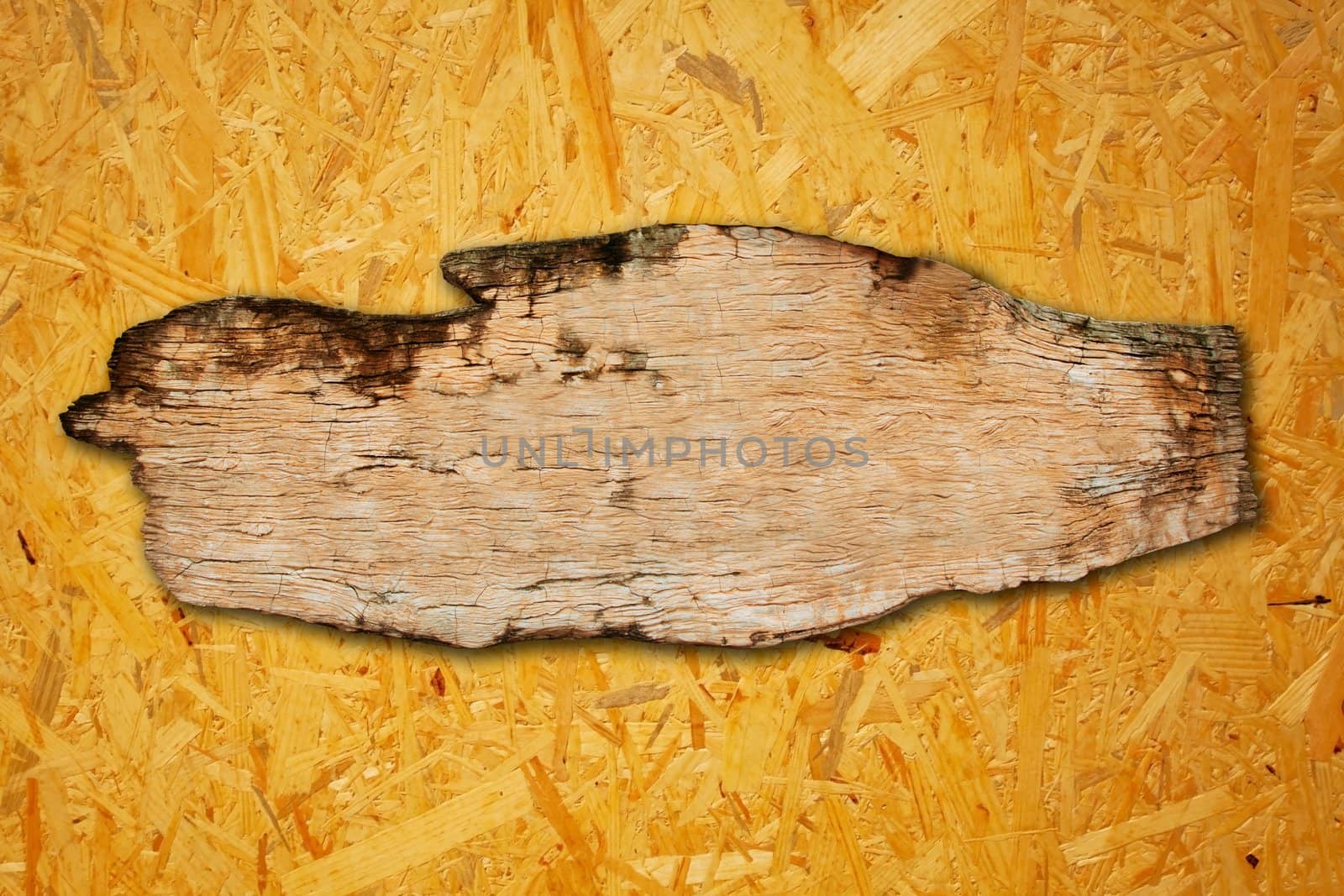 empty wooden plank as background