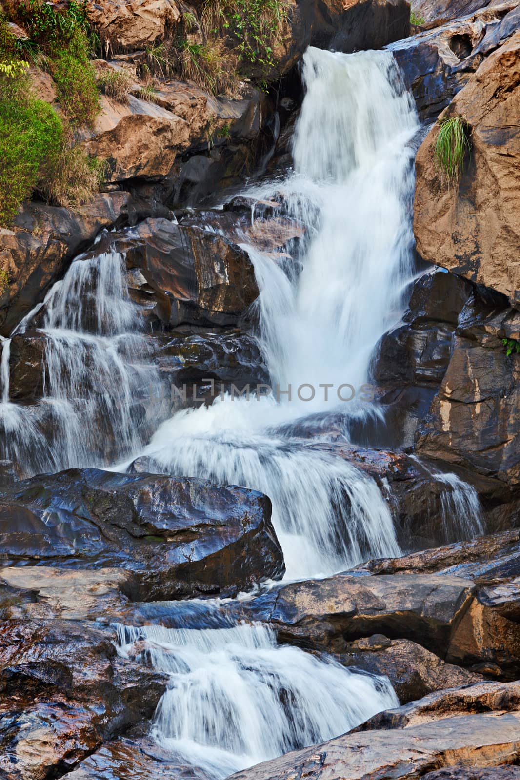 Athukadu Waterfall by dimol