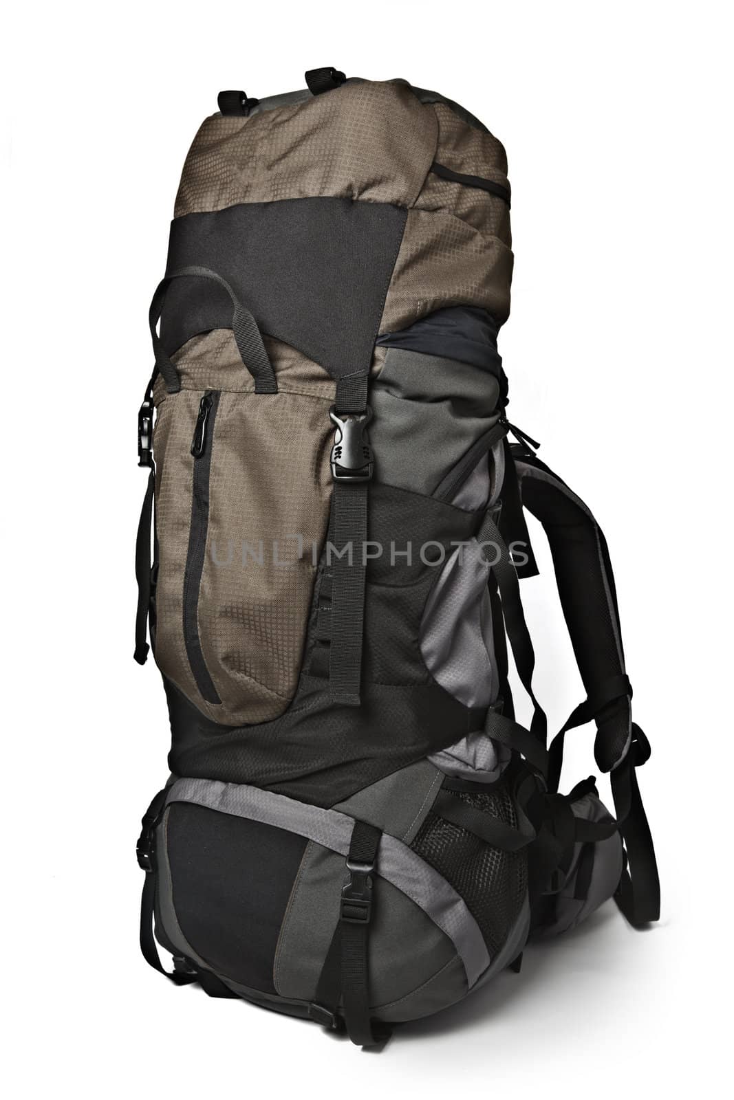 Trekking backpack isolated by dimol