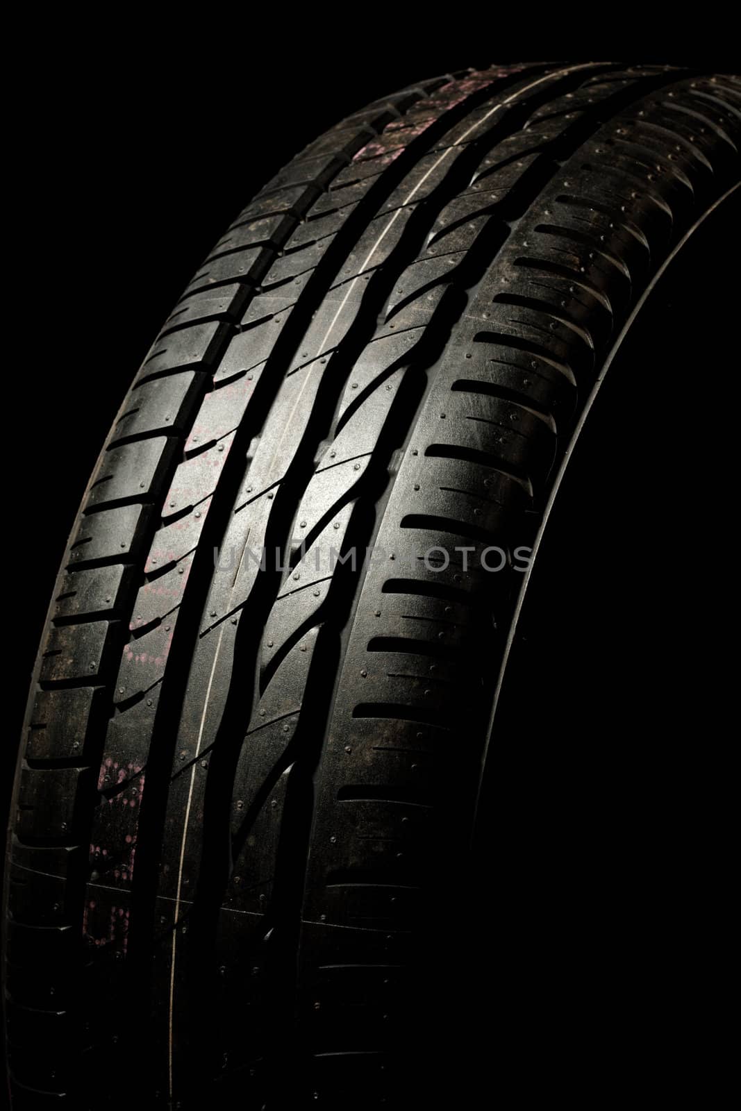 Tire close up by dimol