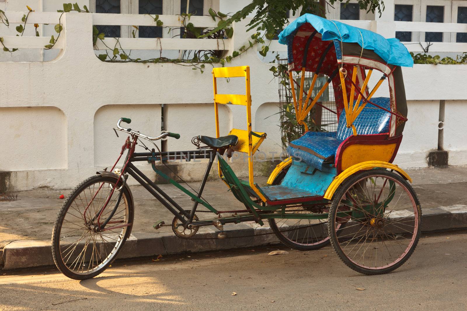 Bicycle rickshaw by dimol
