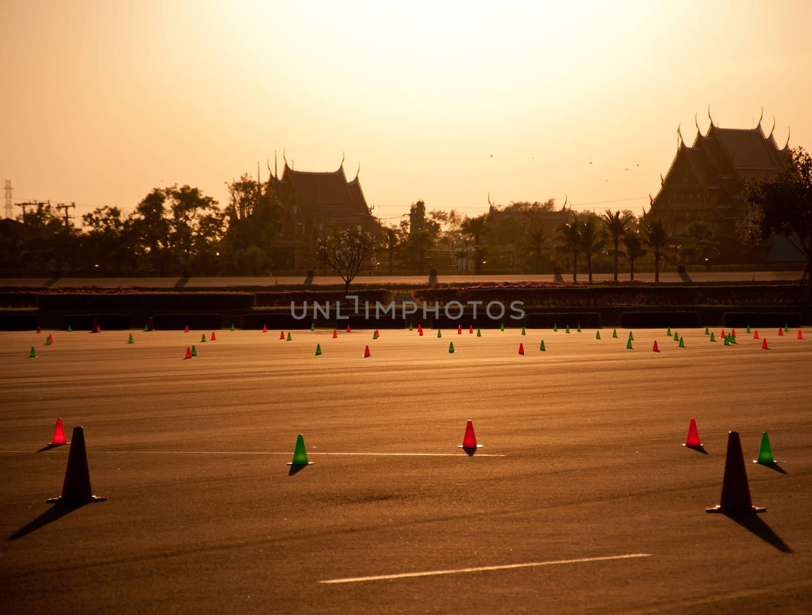 Road for racing car nice screen