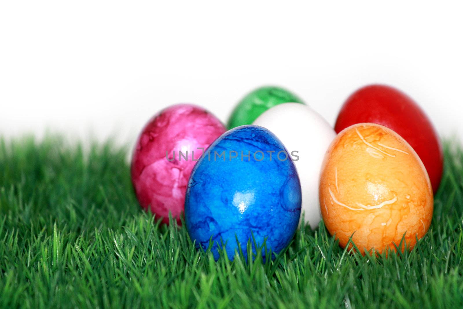 Easter eggs in color by photochecker