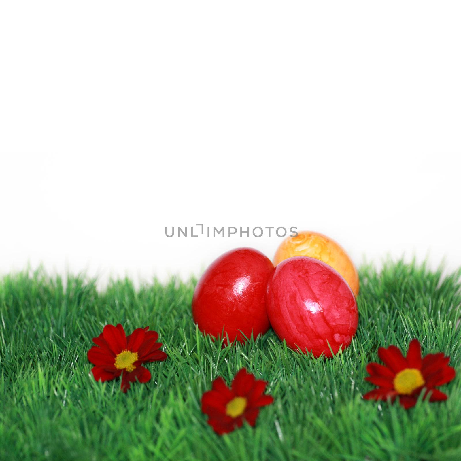 Easter theme with plenty of space for your text by photochecker