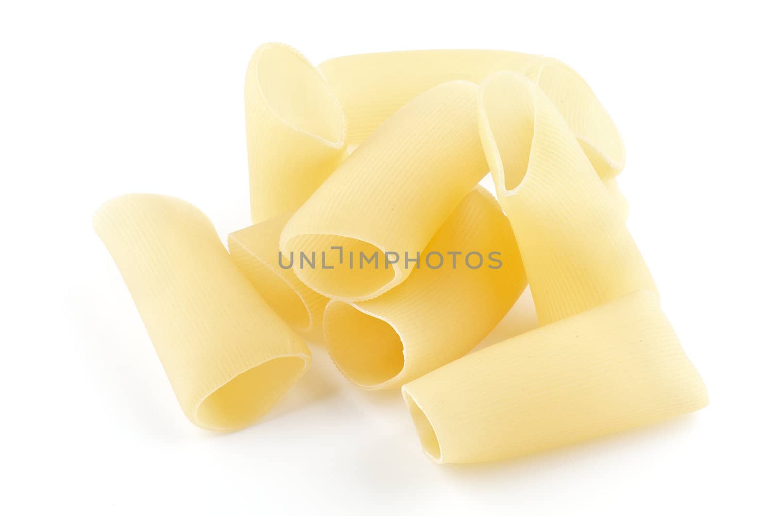 Cannelloni isolated on white background