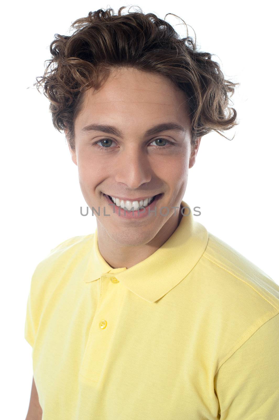 Handsome guy in casuals, close-up shot by stockyimages