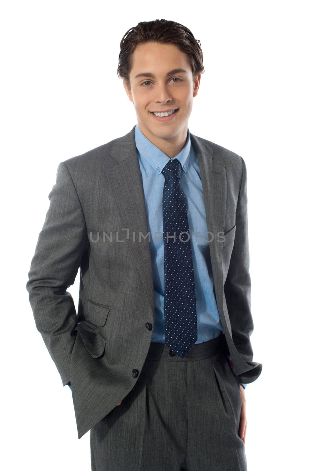 Stylish young businessman, portrait by stockyimages