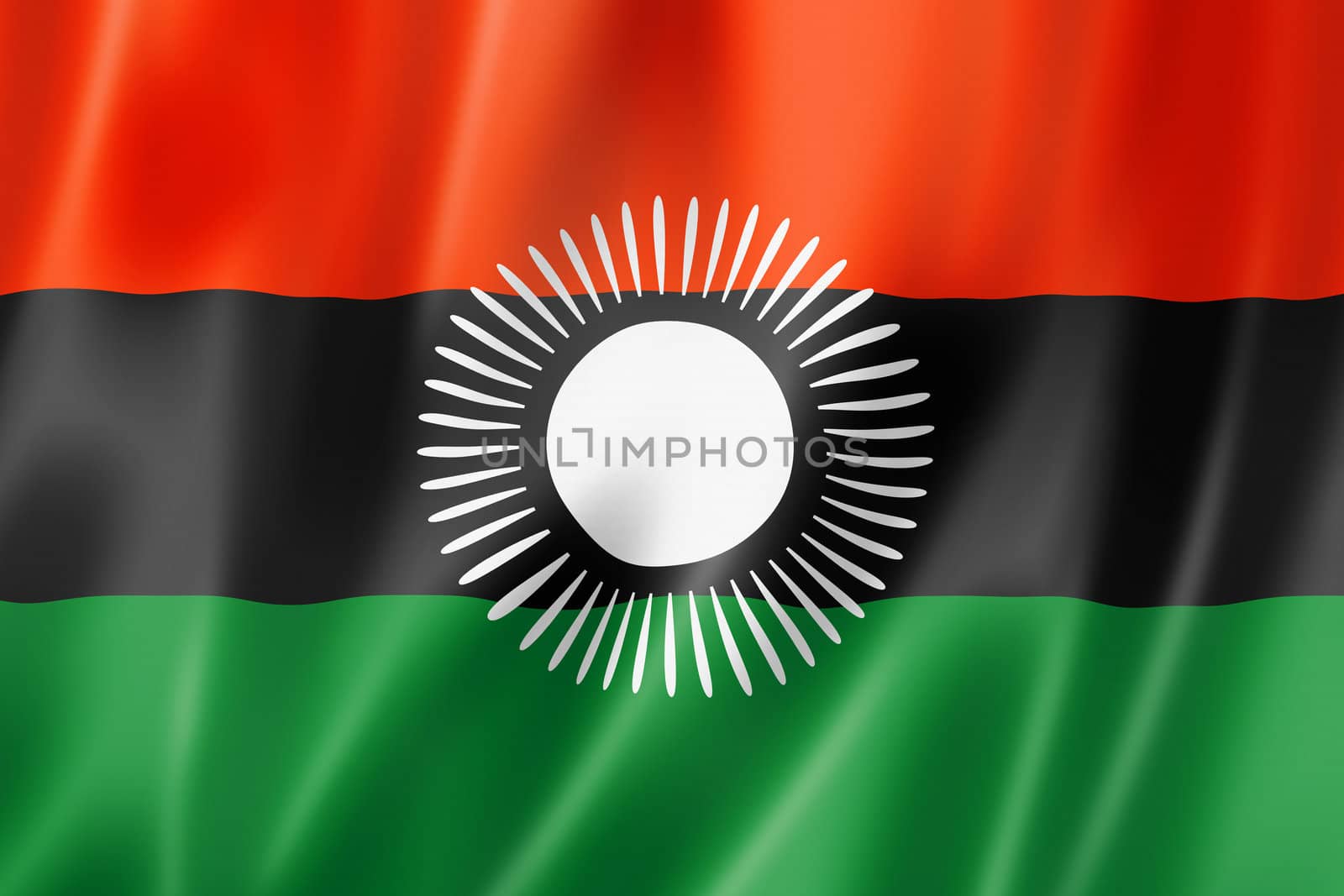 Malawi flag by daboost