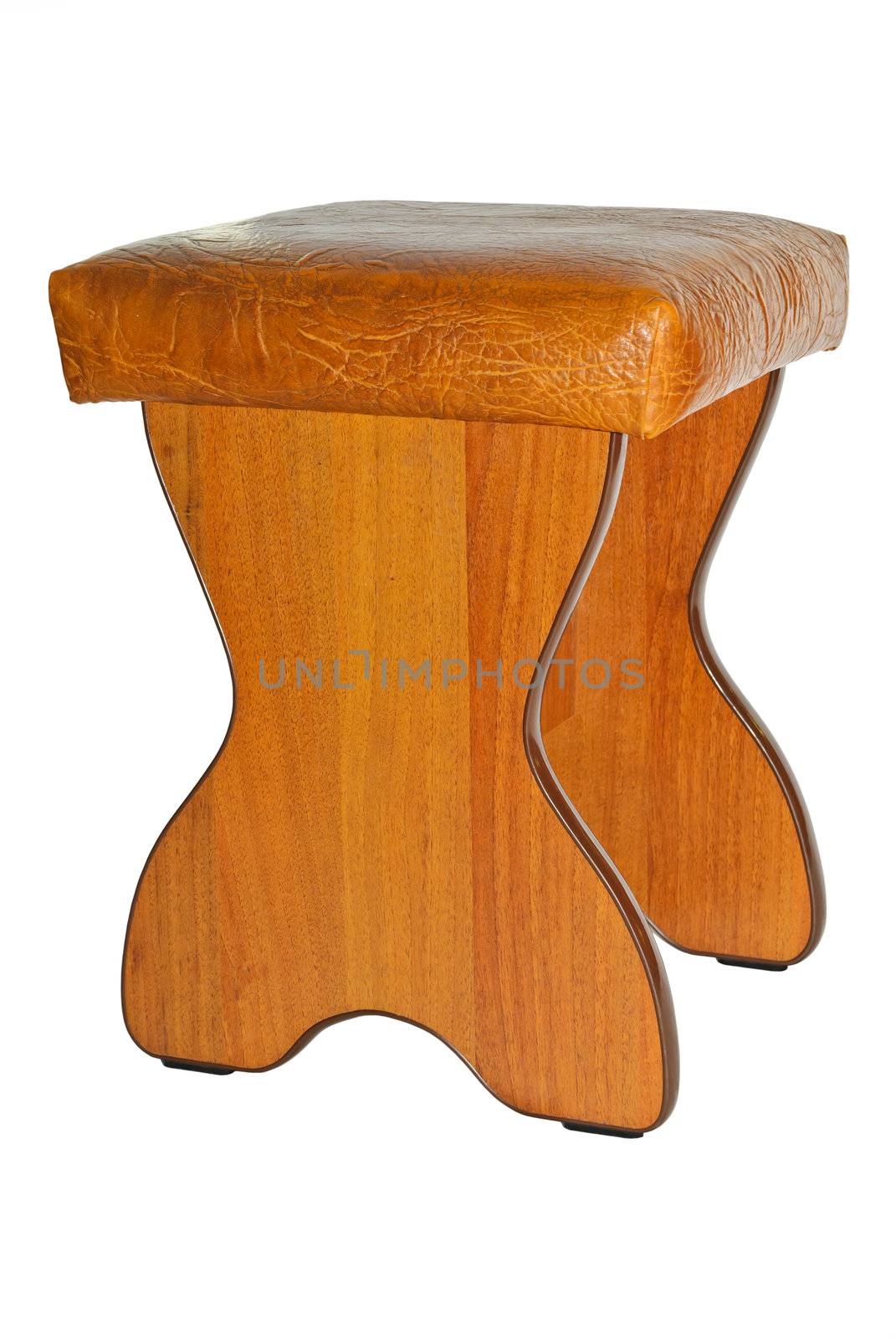 Wooden stool by firewings
