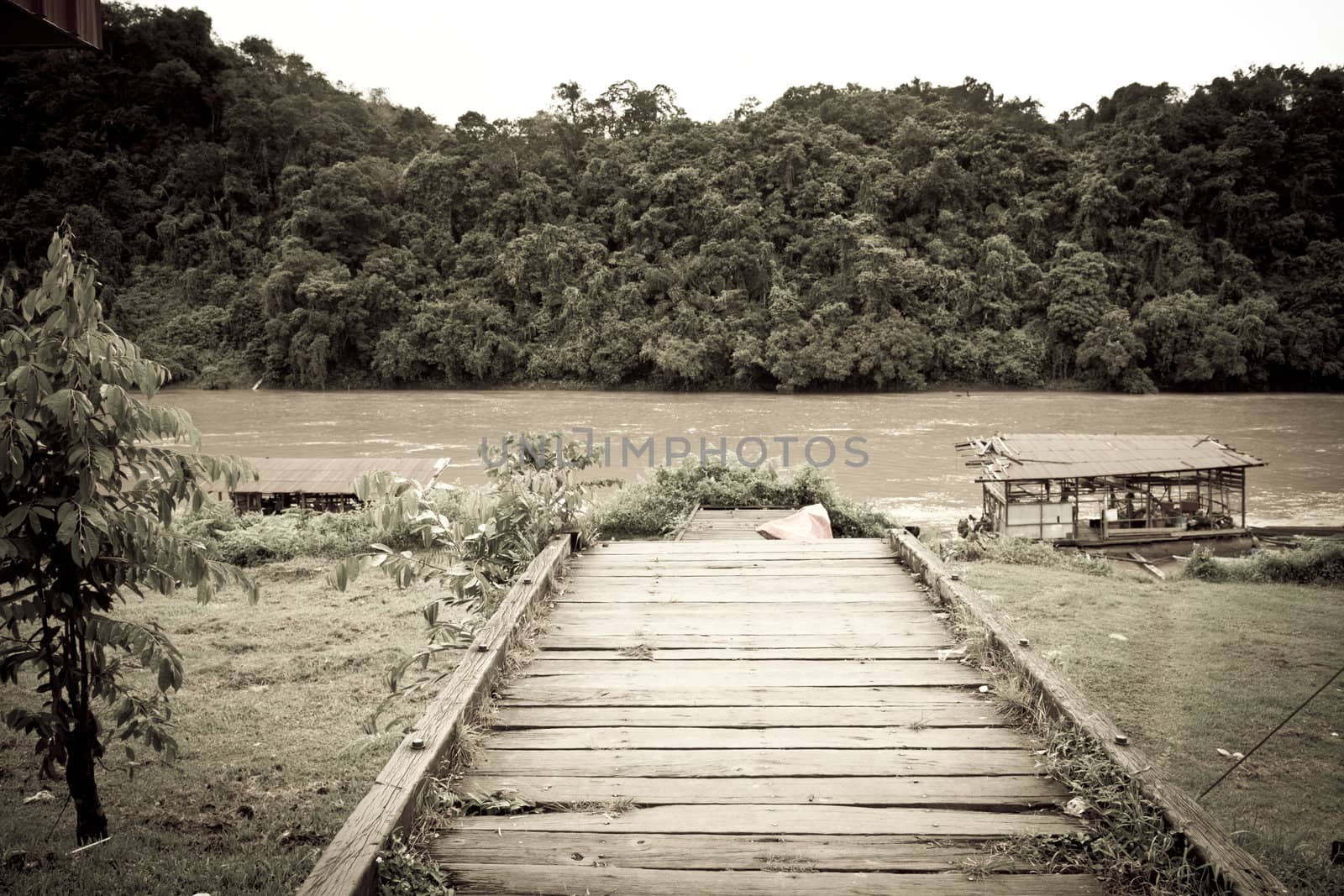 Wooden Dock by azamshah72